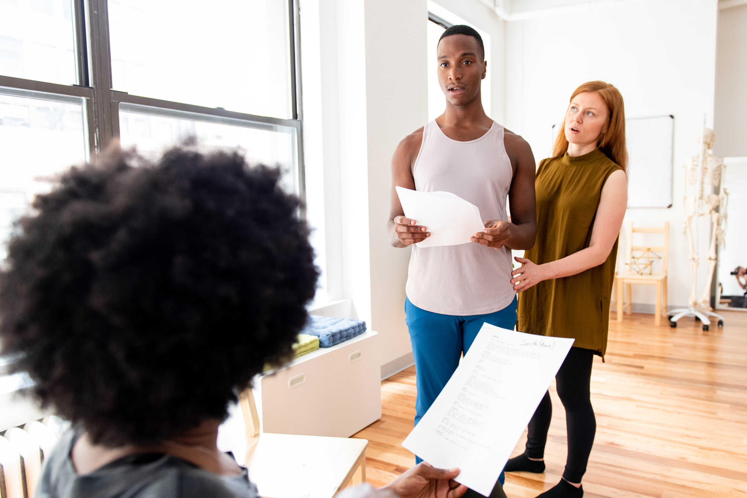 OWN THE SPACE IN THE AUDITION ROOM