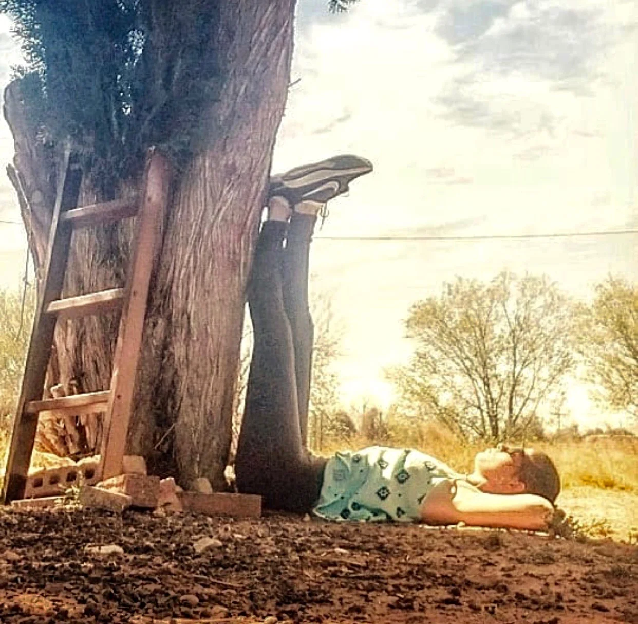 Get many health benefits with a Netflix &amp; Chill yoga pose :)