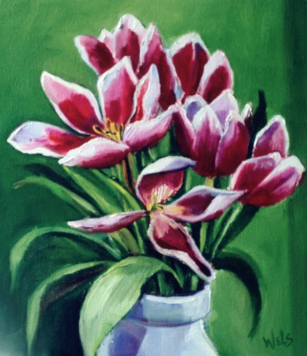 Tulips Oil 13x15