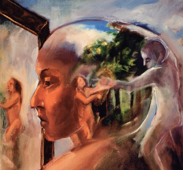 Perception Oil 18x18