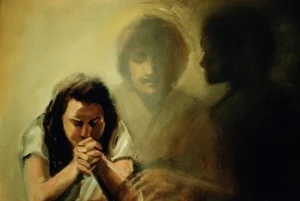 The Prayer Oil 20x28