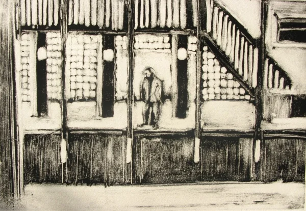 14th Street (ghost) 8x12