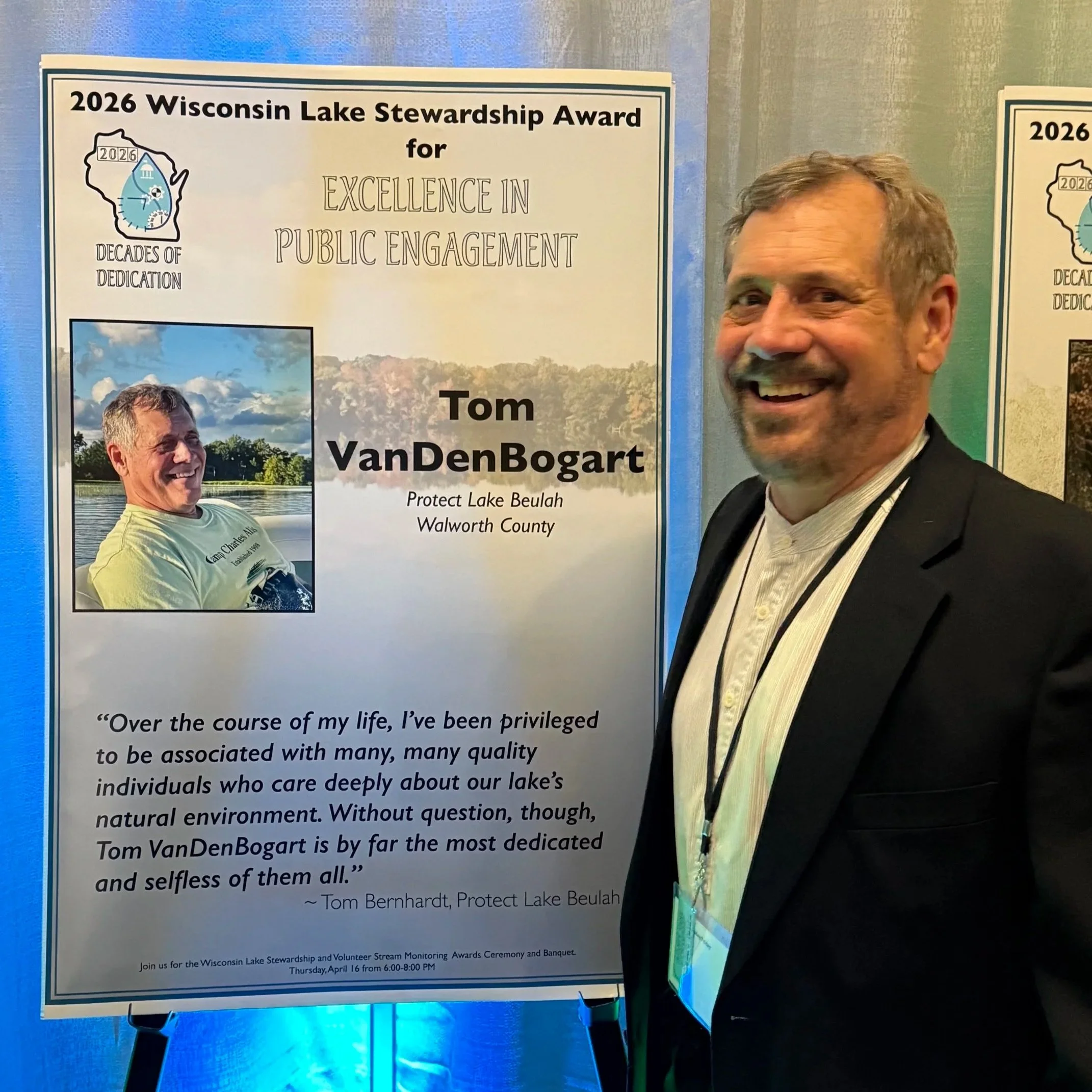 Celebrating Lake Beulah's Own: 2026 Wisconsin Lake Stewardship Award Winner