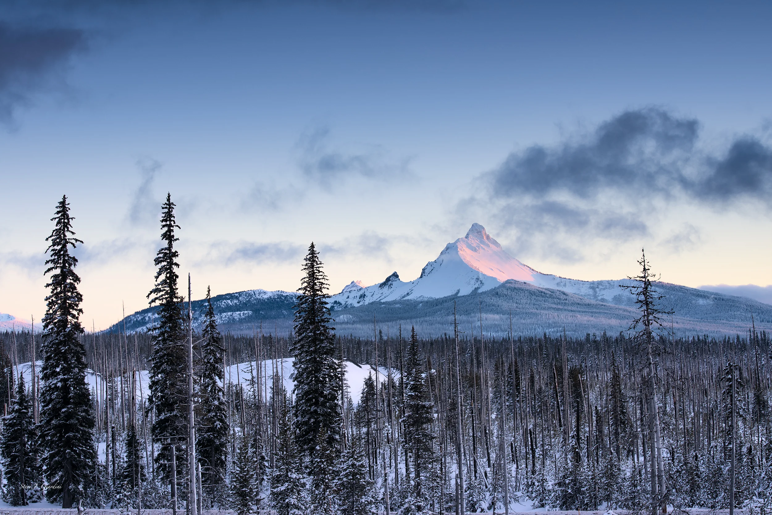 Washington Winter Sunset 191011LND8