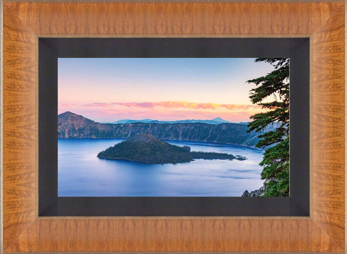 Crater_Lake_South_Sunset_191042LND850_1-1-6_4in_Lt_Olive_2in_B_Liner.jpg