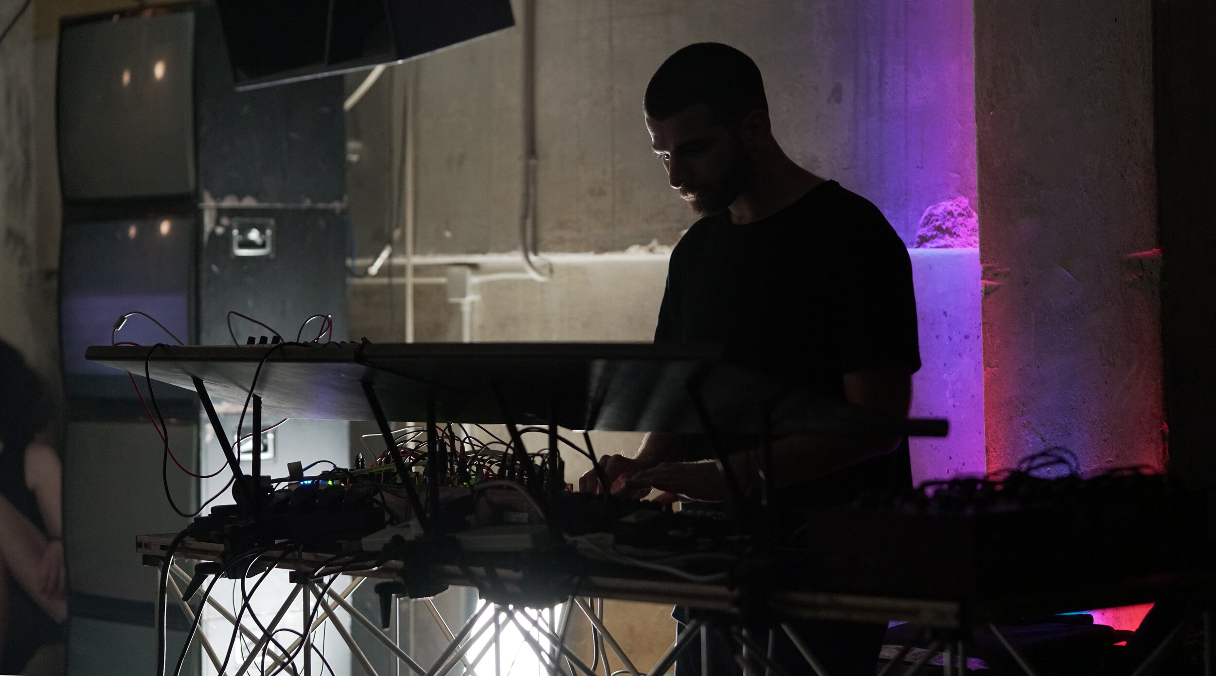 Live electronics set, Jeph Vanger