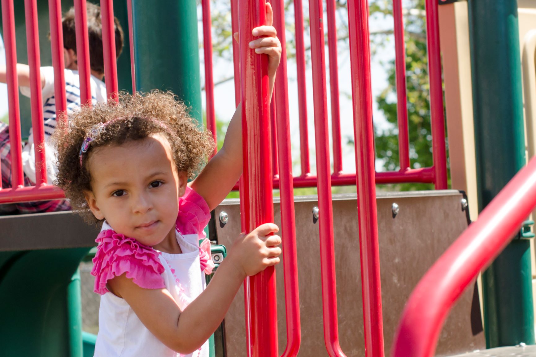 Preschool African American Girl Outside on Spiral.jpg