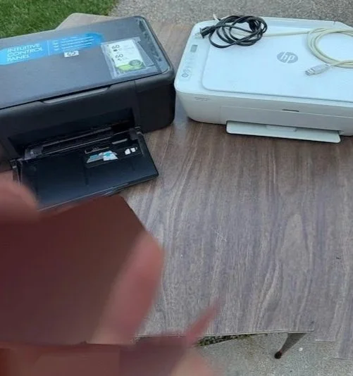 Two ink jet printers scanners