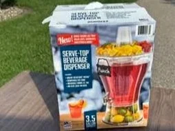 Beverage dispenser for a party