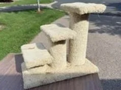 Cat stairs and scratching tower