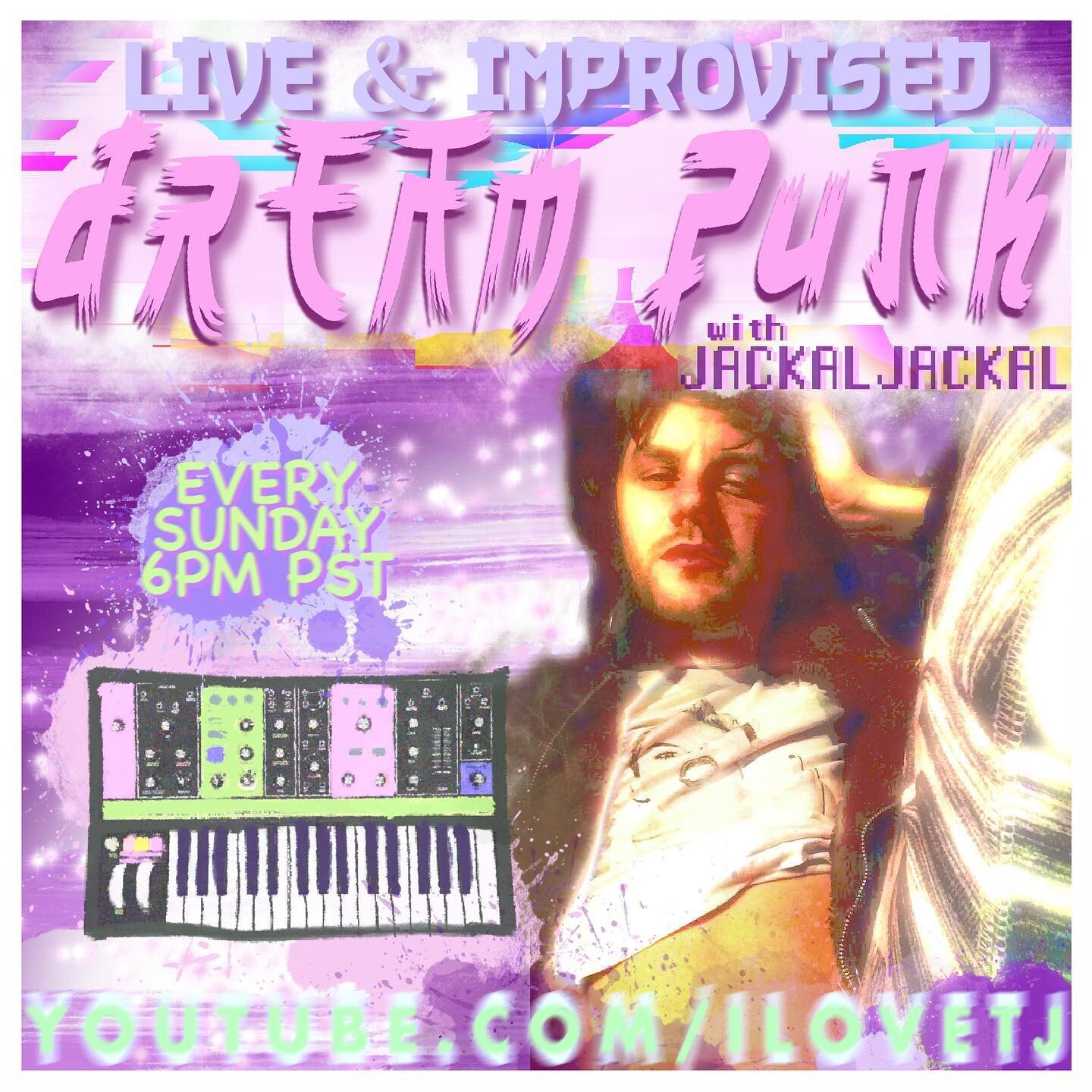 Back at it! 👨&zwj;🍳 Every week! 
WTF is Dream🔮Punk, you may ask? Well, its what you get when a seasoned punk 🐡 rocker like myself creates hip hop &amp; ambient &amp; lofi &amp; idm and has a great deal of influence from music found all around the