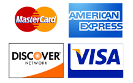 All major credit cards accepted