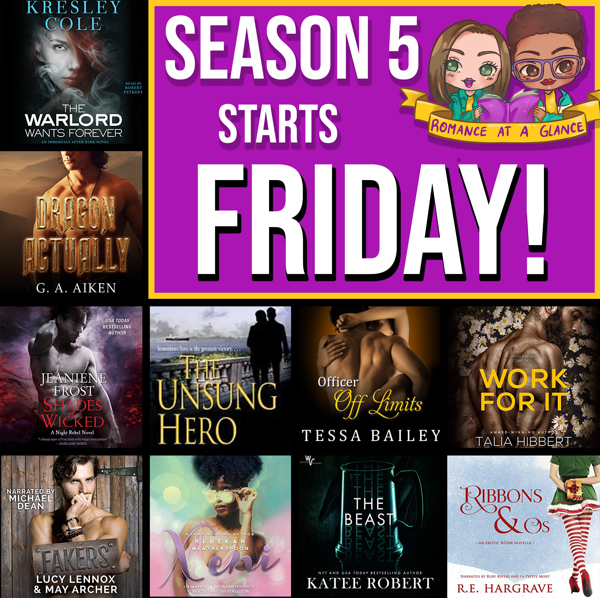 Season 5 Holiday Mashup Book Reveal!