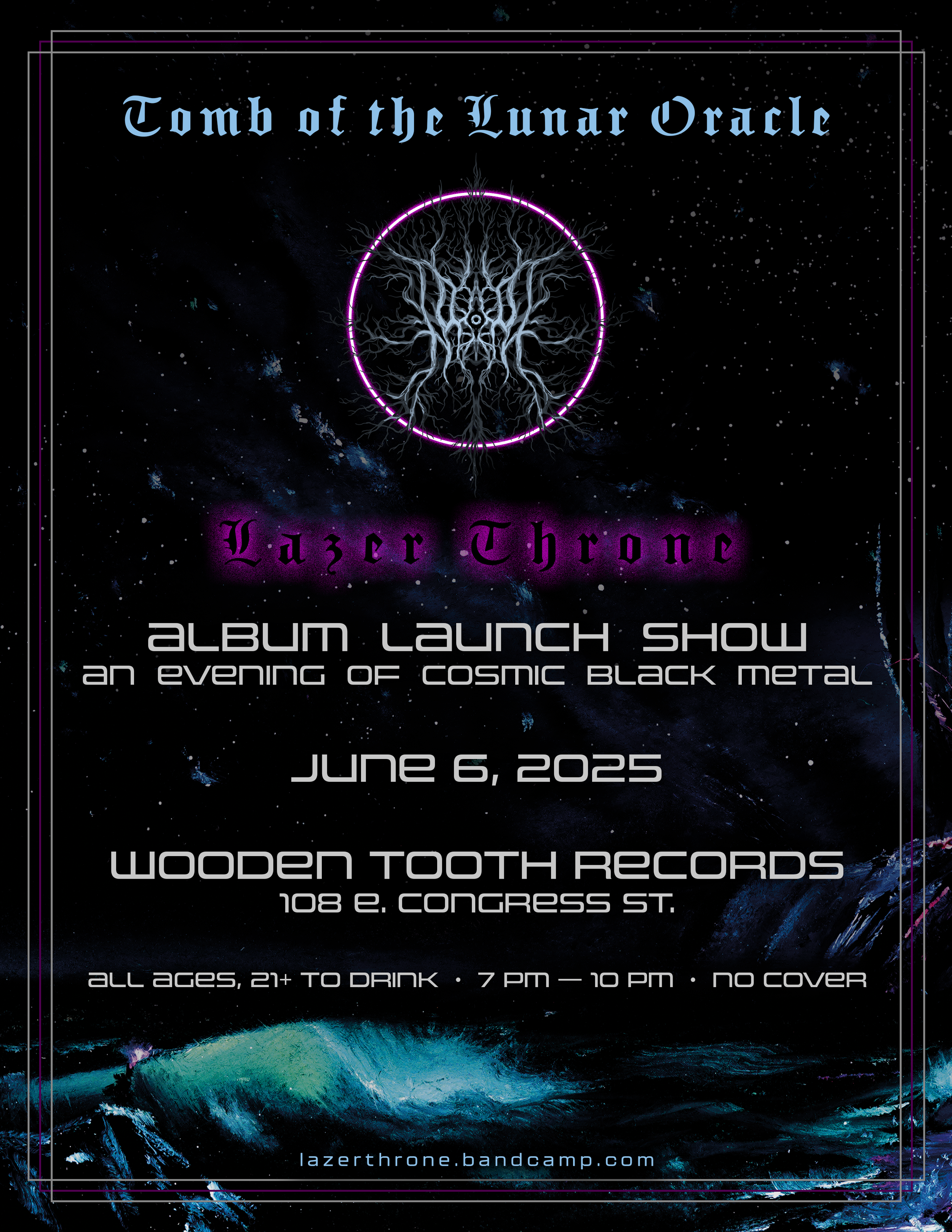 Lazer Throne album release show