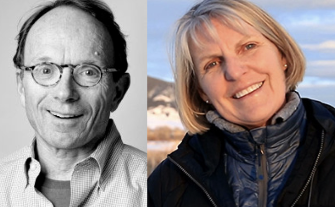 Jim Madden and Dede Taylor. Founders Mountain Time Arts