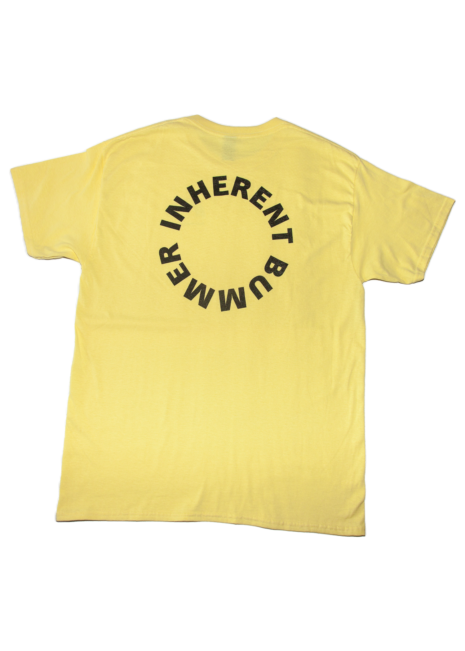 IT'S NOT THE END OF THE WORLD T-SHIRT  (YELLOW)