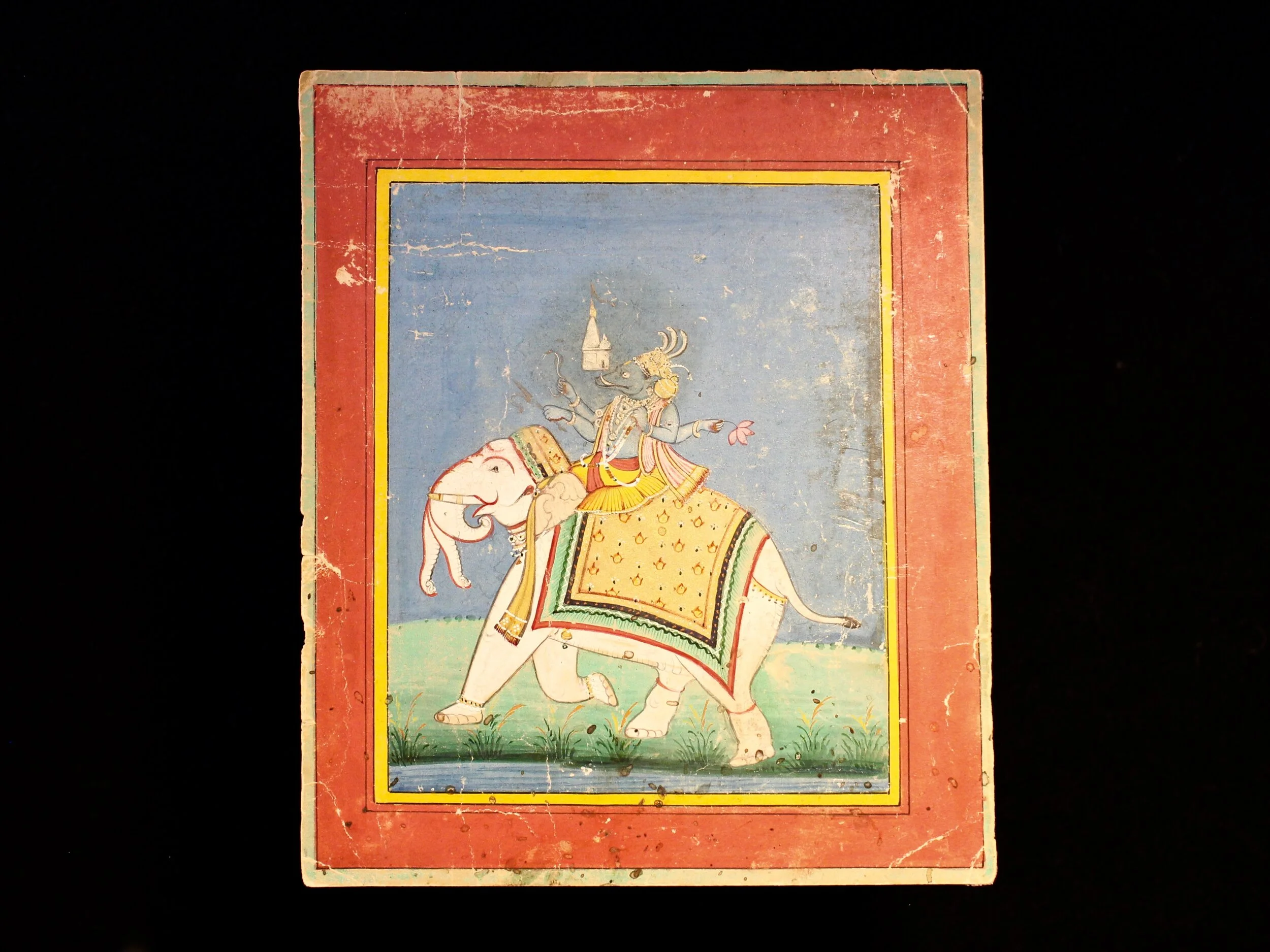 an indian miniature painting