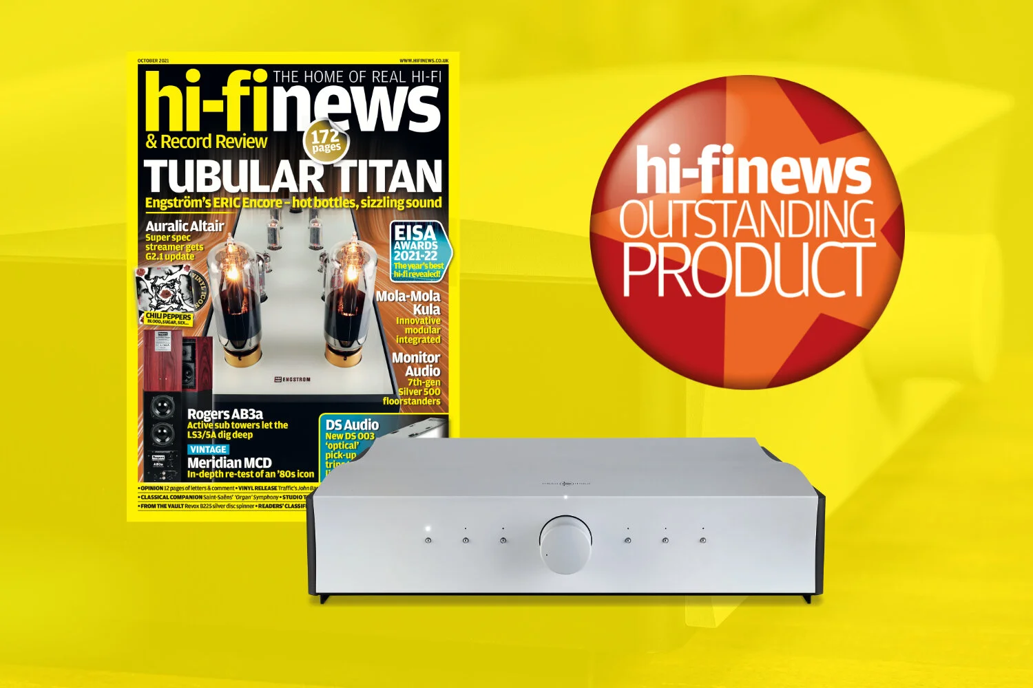 Hi-Fi News reviews the incredible new Integrated Amplifier from Mola Mola