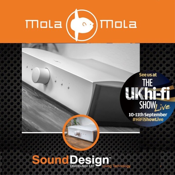 Don't miss the superb Mola Mola range of audiophile components in Room 257 during this year's @HiFiNewsmag Hi-Fi Show Live at Ascot Racecourse. Visit www.hifishowlive.com for tickets and more information.
Look forward to seeing you there! Mola Mola i