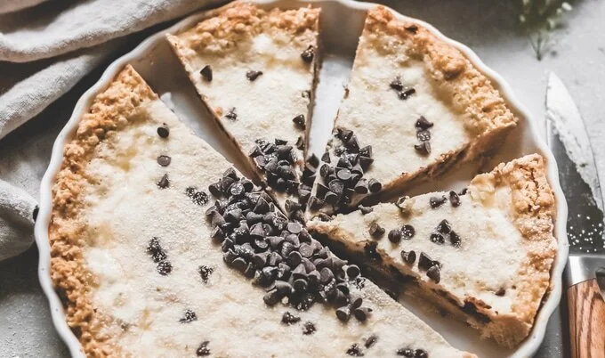 VegNews - Vegan Cannoli Tart 