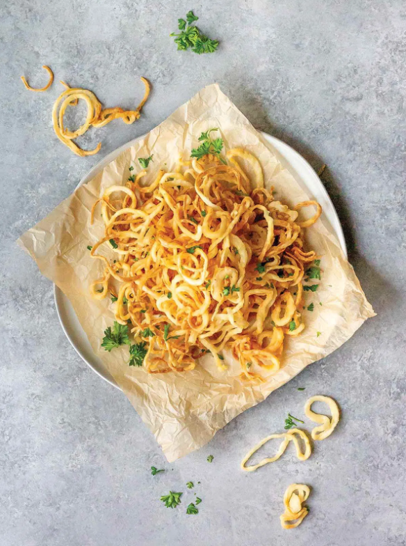 Dairy-Free Crispy Onion Strings