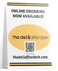 3) Table Tents