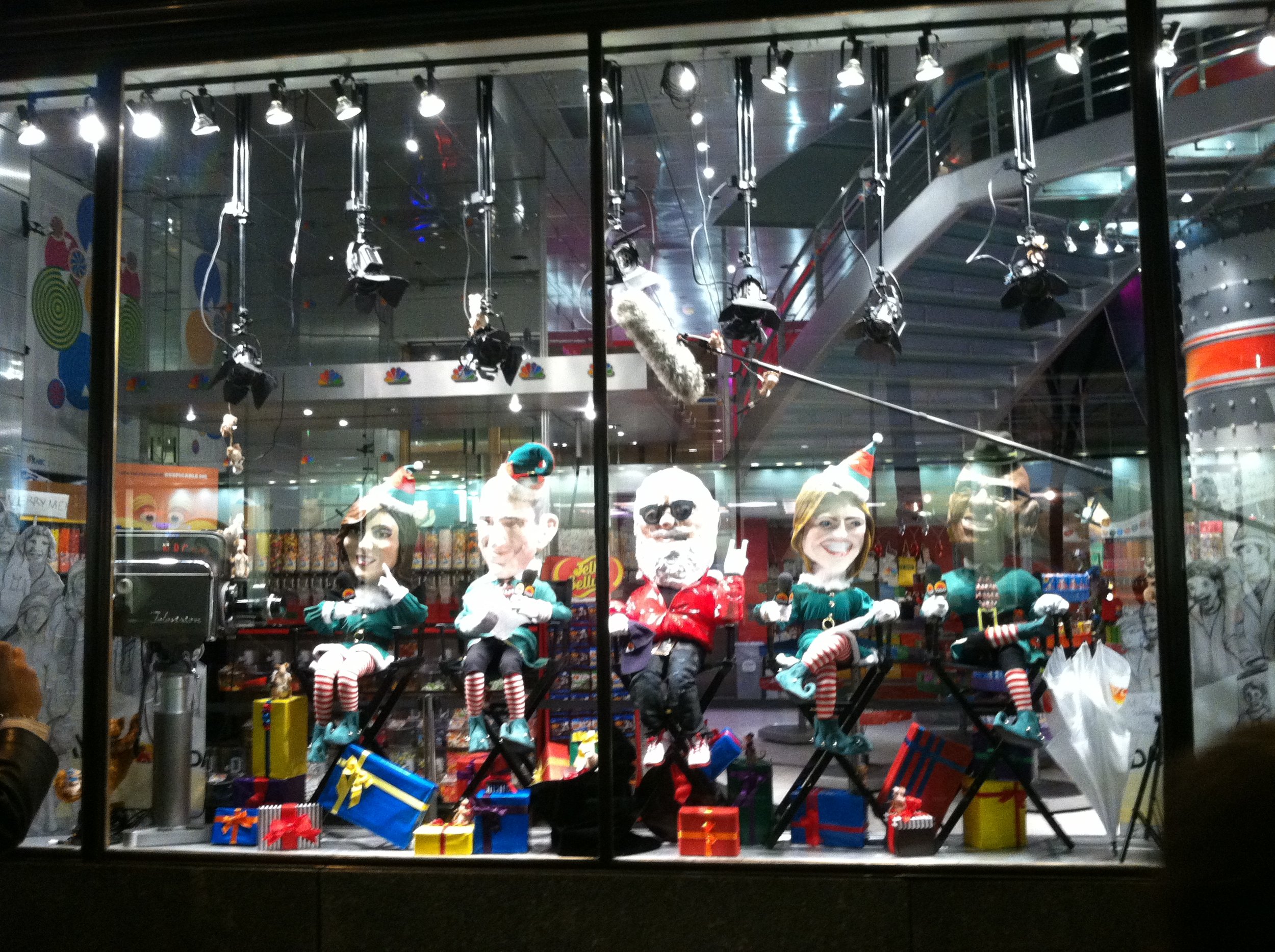 NBC CHRISTMAS WINDOW