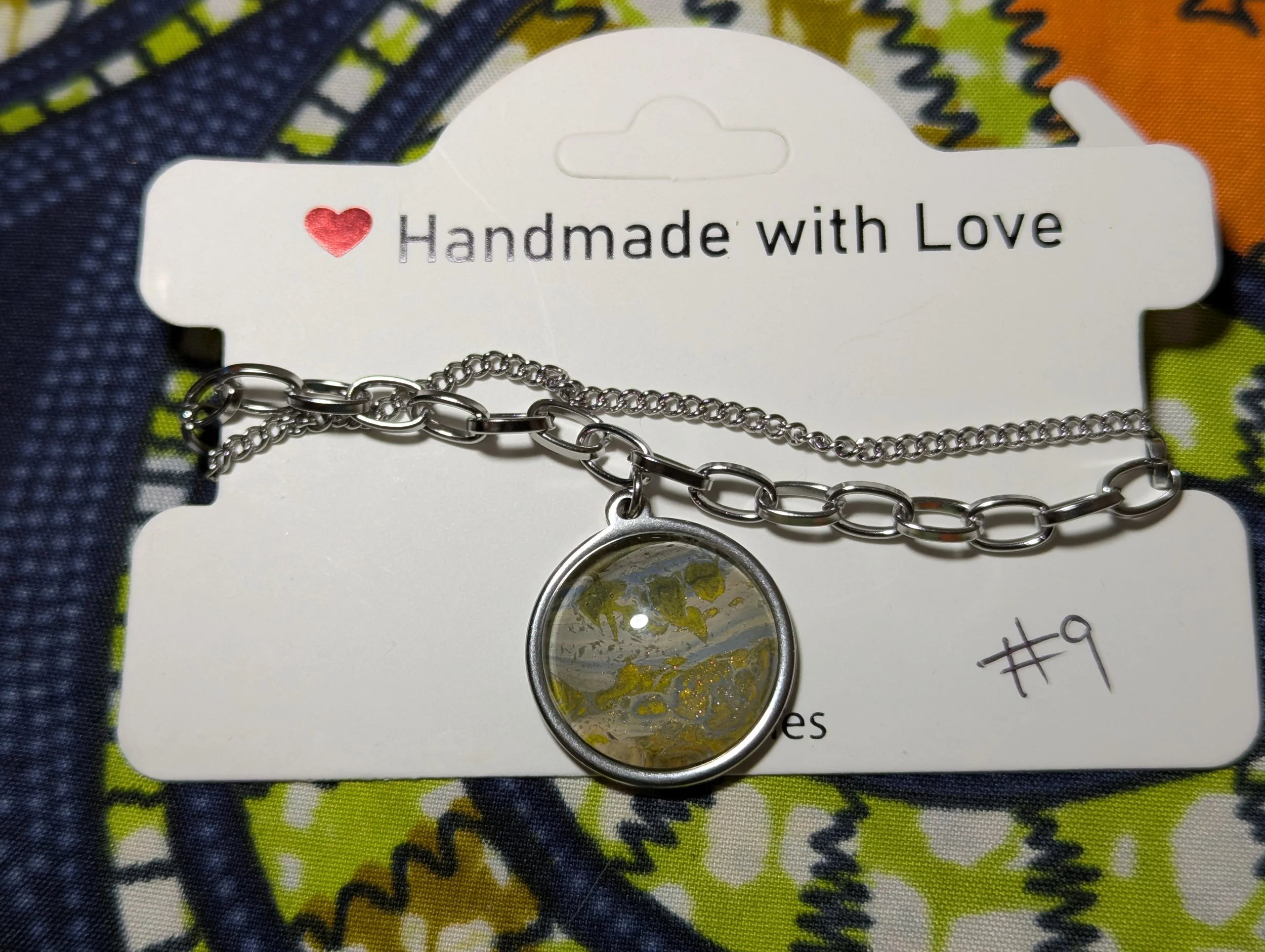 Stainless steel 2 chain bracelet #9