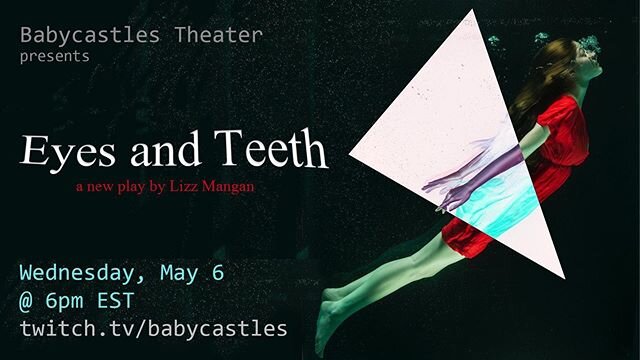 join us for Babycastles Theater next week for a reading of &ldquo;Eyes and Teeth&rdquo; a queer adaptation of Little Red Riding Hood by @lizzmangan