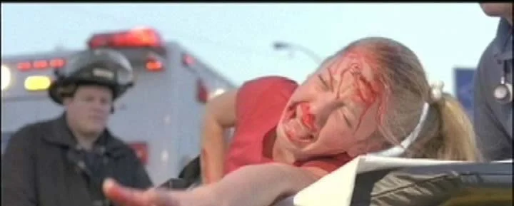 Ghost Image - feature film // Blood. Lots of red blood.
