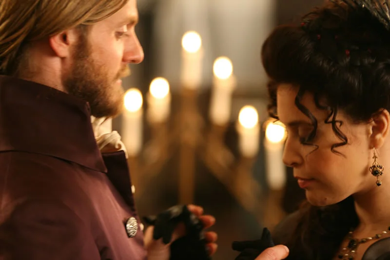 Privateer - feature film // A candelabra, a Quadroon, and a Privateer make for a beautiful, romantic feel.