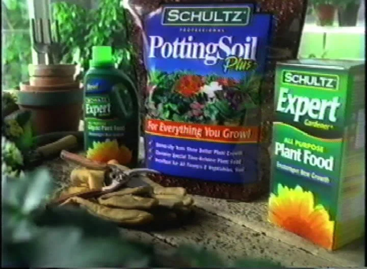 Schultz Plant Foods - commercial // A detailed product shot was possible with the help of key props and set dressing.