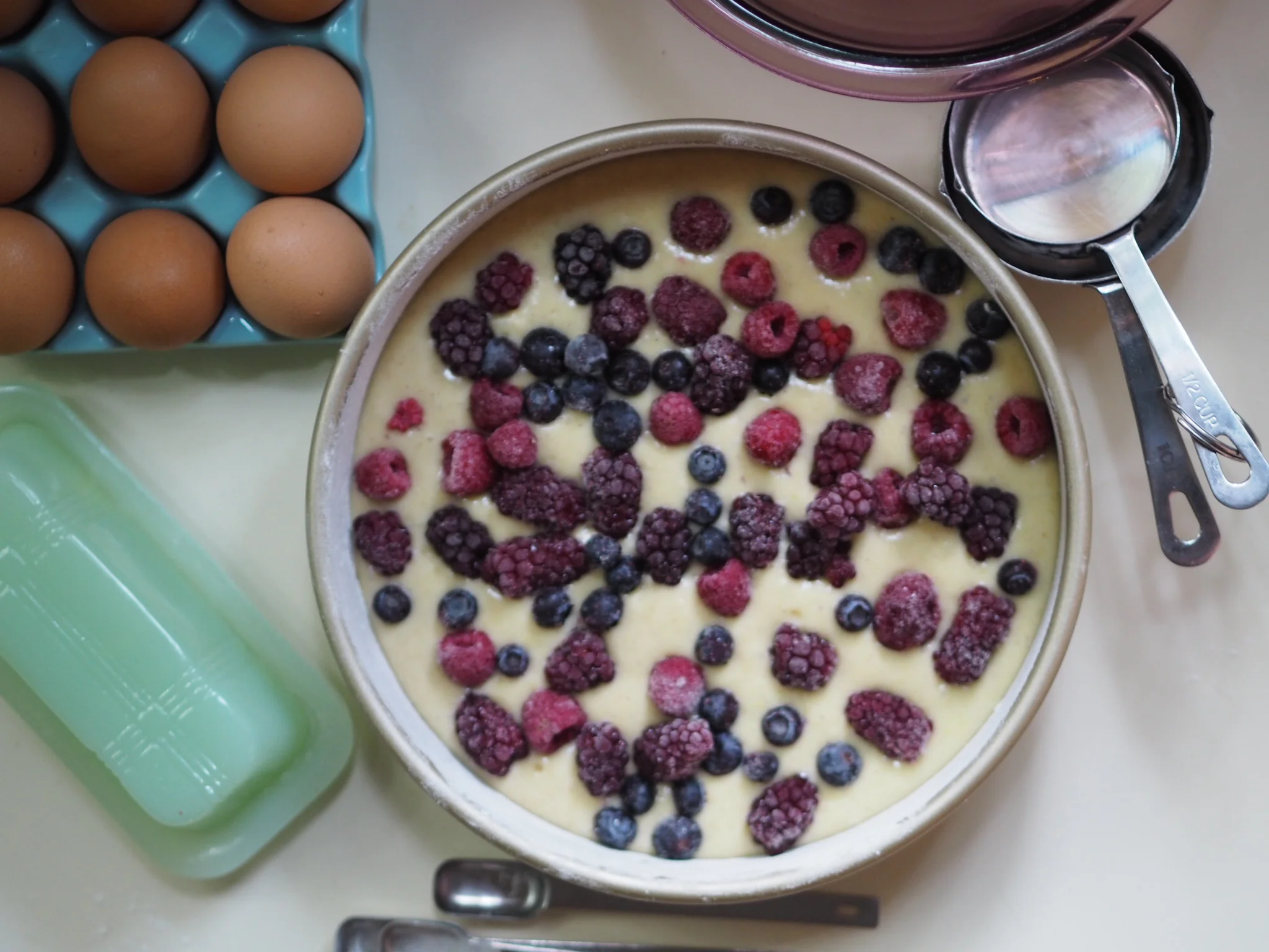 fresh fruit coffee cake