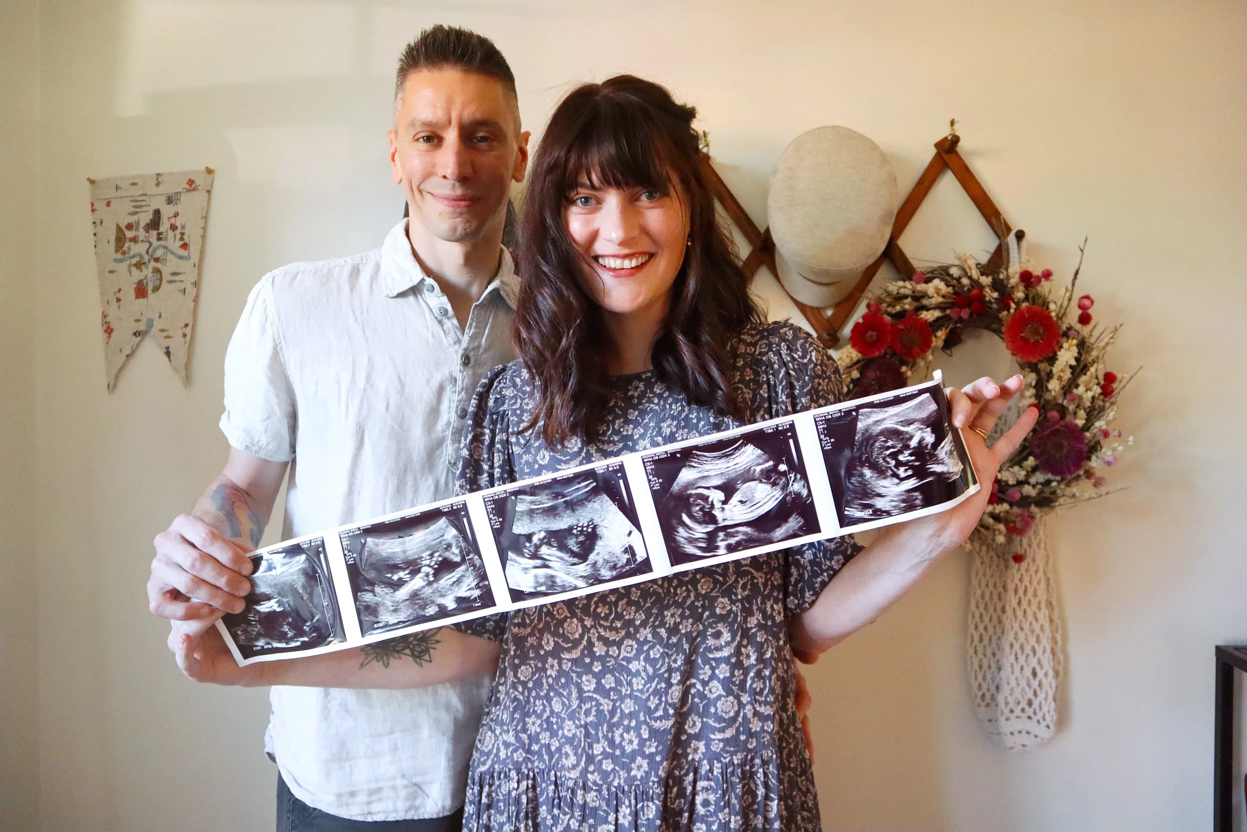 We're having a baby! How we found out + telling my husband &amp; family