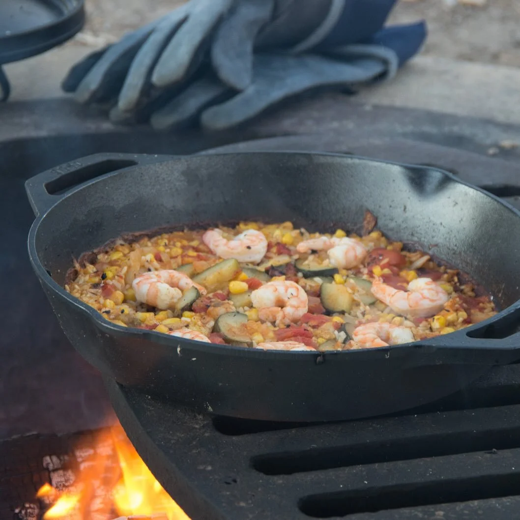 Hey @camascellars wine club crew! 🍷 Who has already cooked up this month&rsquo;s green chile skillet recipe? I&rsquo;ll be making mine tonight with a fresh bushel of Hatch chiles 🌶️, but don&rsquo;t worry, canned or jarred work just as well!

Next 
