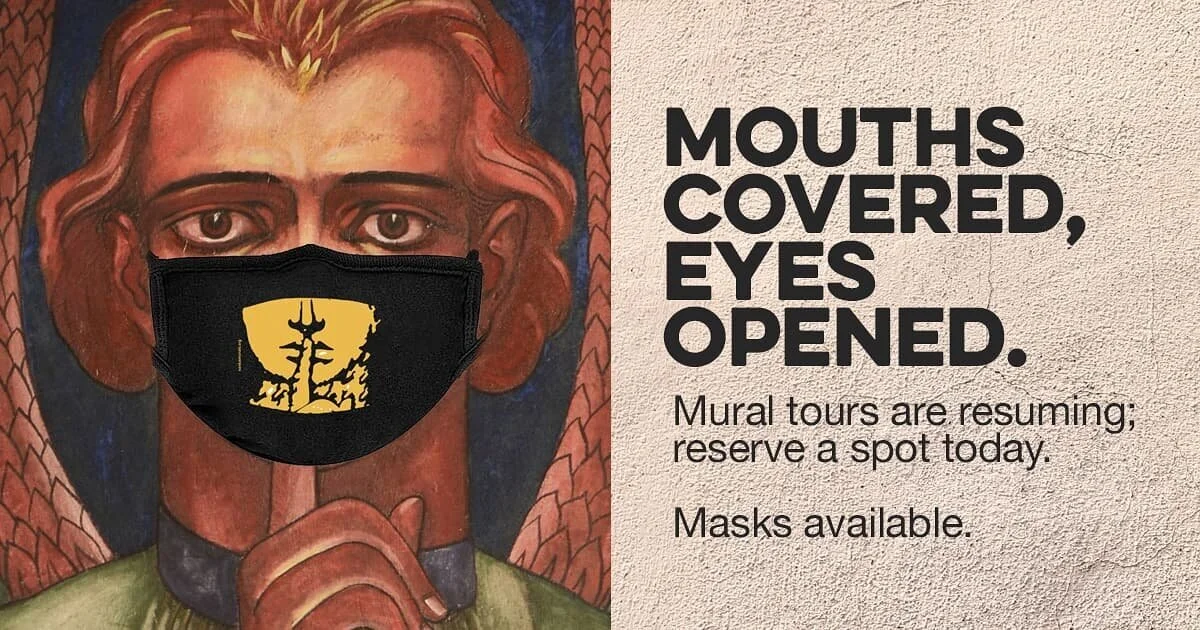 The Society to Preserve the Millvale Murals of Maxo Vanka have begun giving Saturday tours at 11am of the murals painted across the sanctuary at St. Nicholas Croatian Catholic Church in Millvale. Private tours are also available with a limit of 20 p…