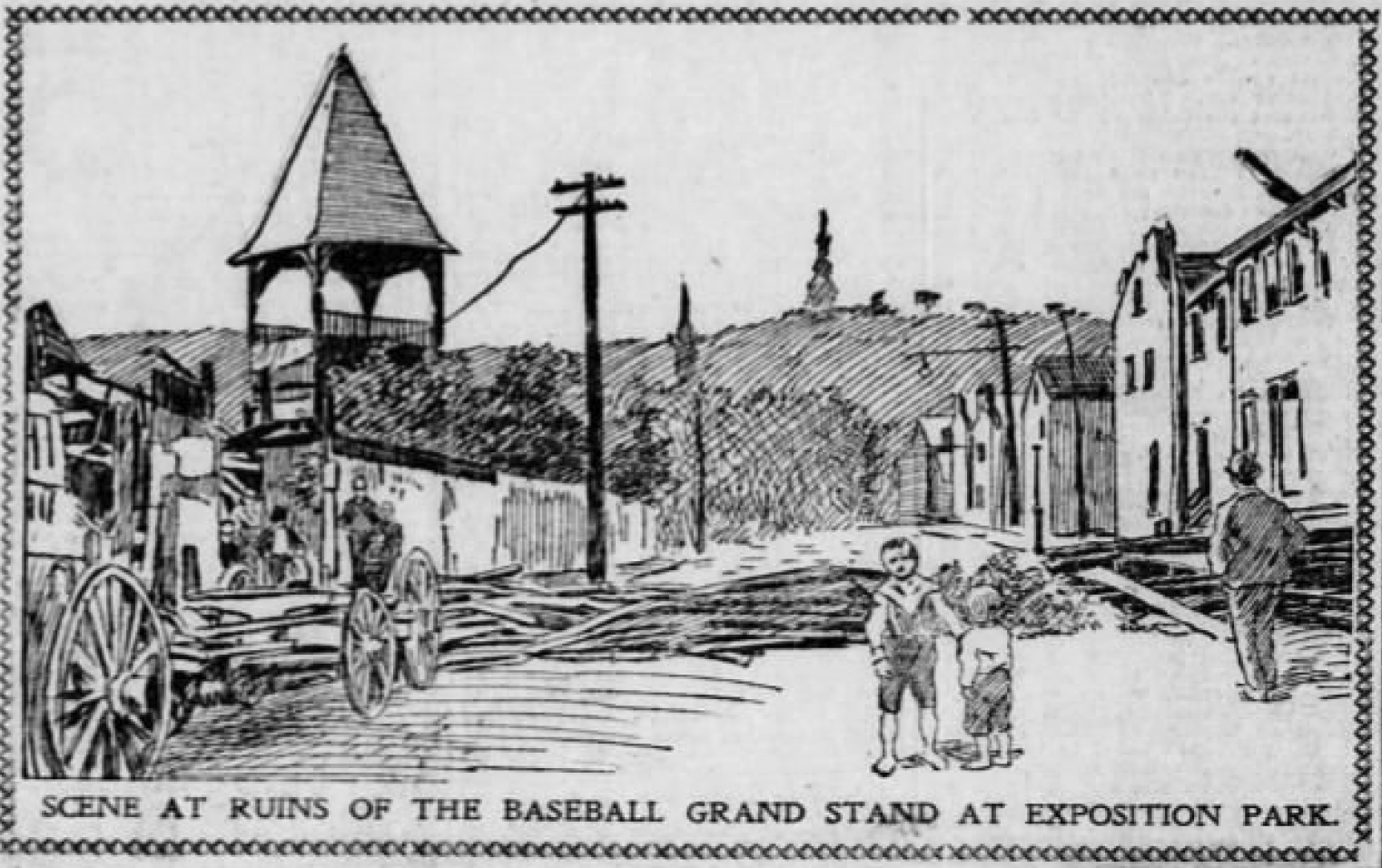 Exposition Park in Post 1914