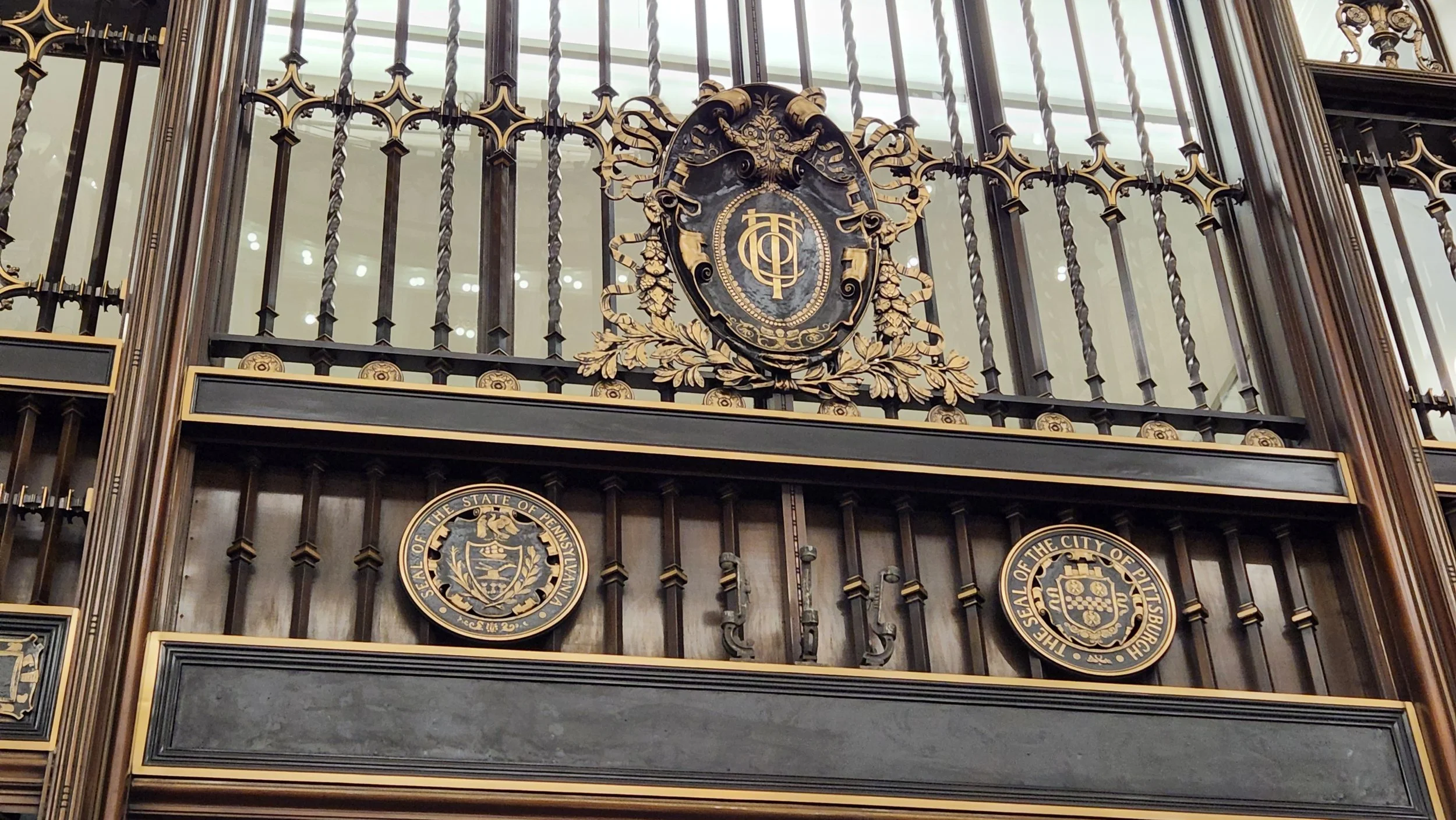 Union Trust building detail in Pittsburgh