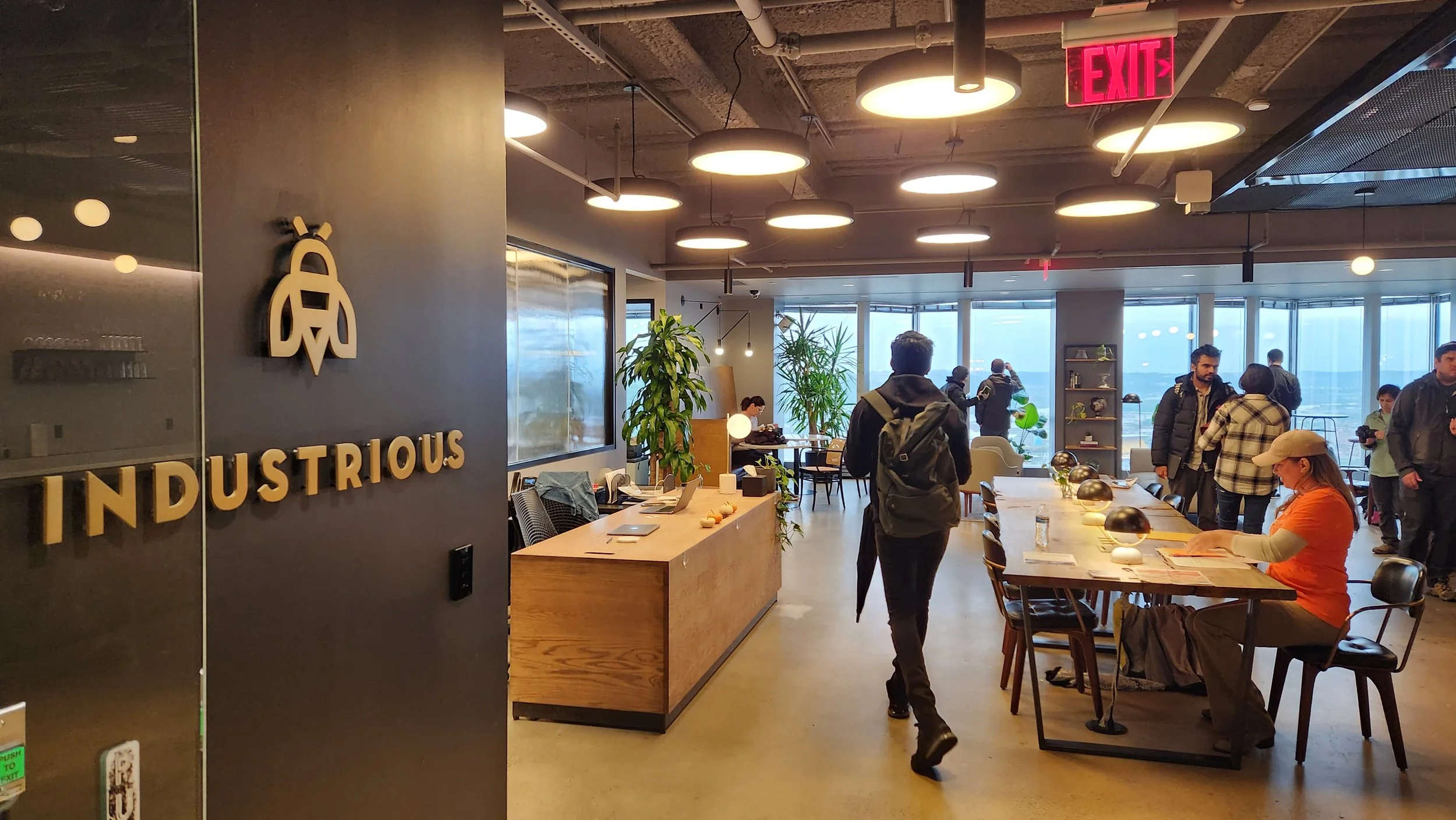 Inside Industrious at PPG One
