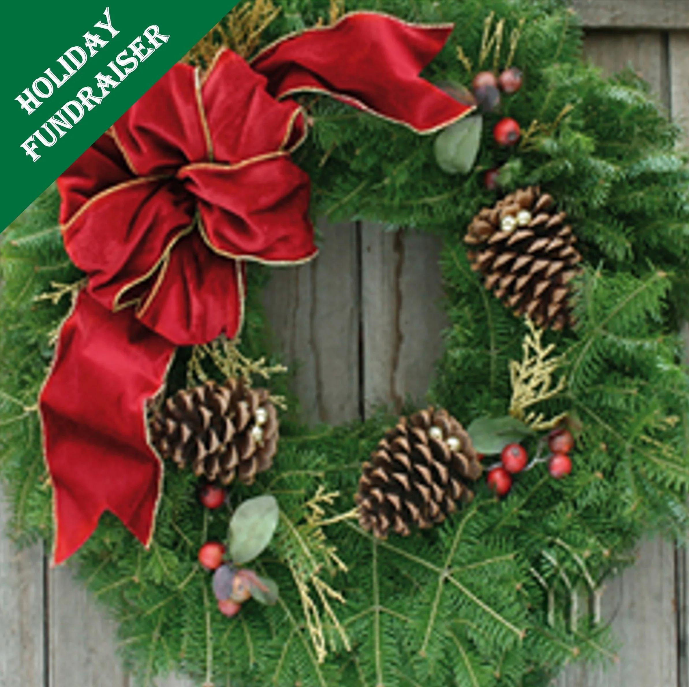 Holiday Wreath Fundraiser - Online Ordering through December 6th 2024