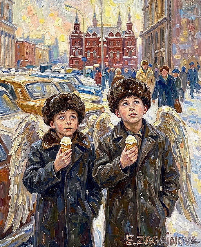 Simplicity and ice cream. 