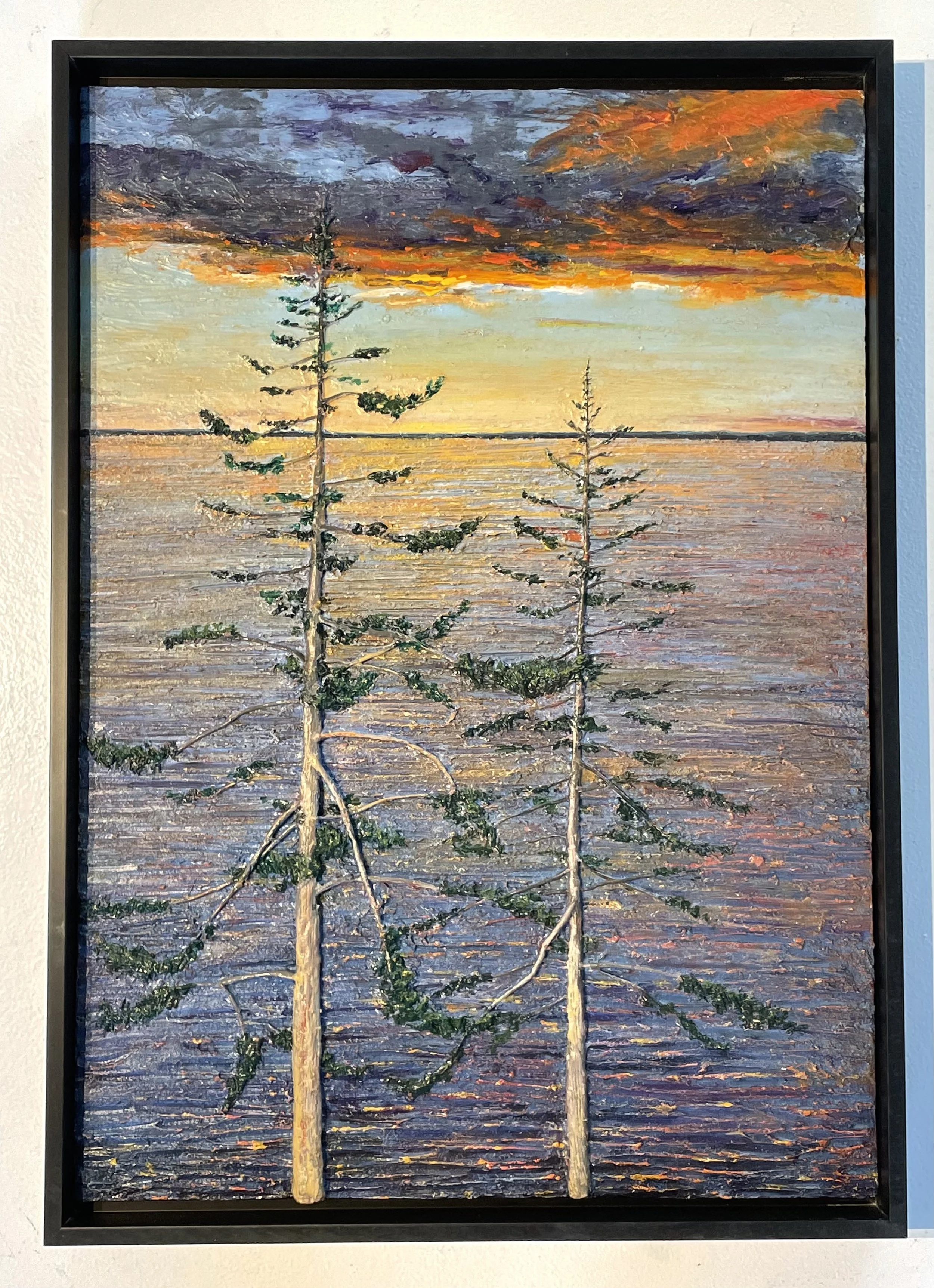 Last Light.       13” wide x 20” high