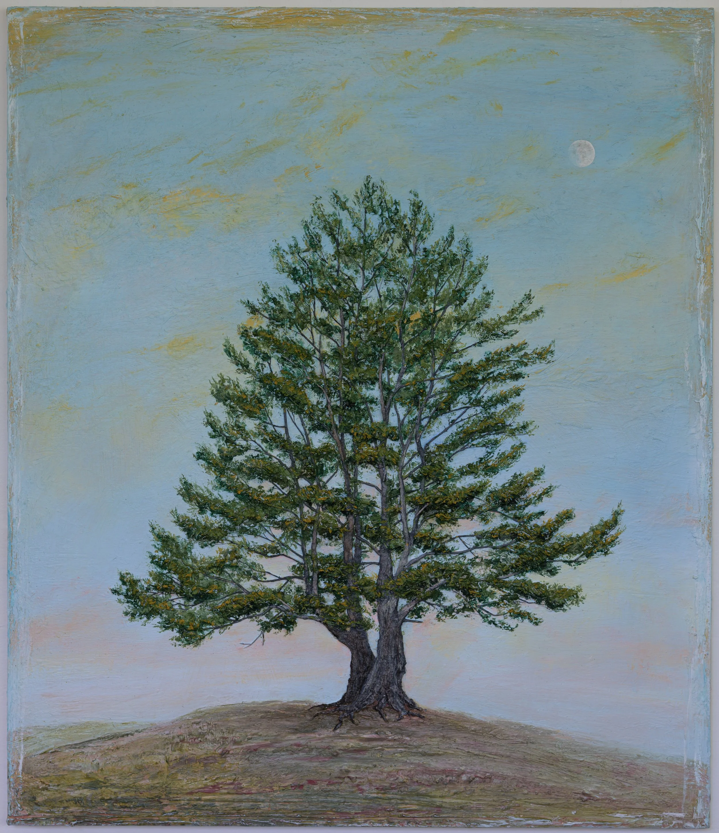 Rising Moon      36” wide x 42” high
