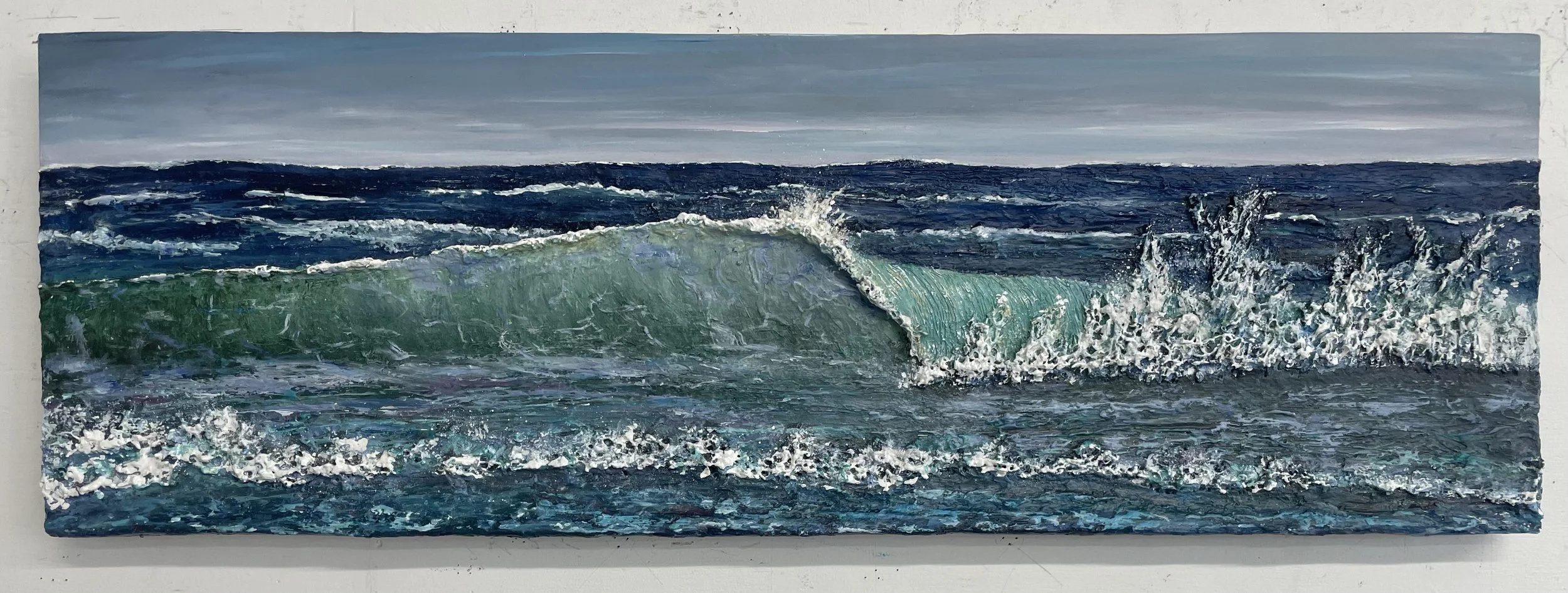 Rolling Surf ll
48”w., 16” h