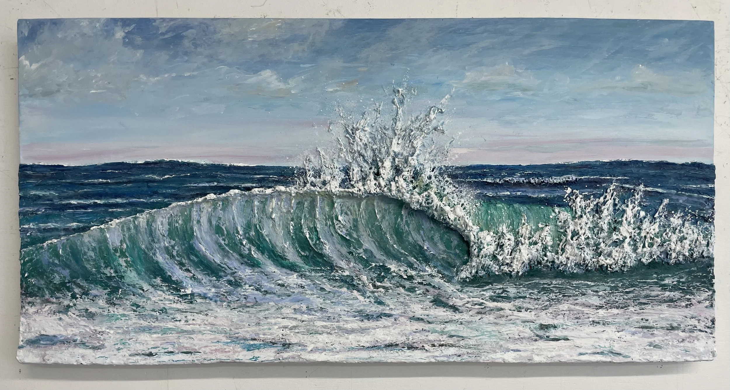 ROLLING SURF
48”w., 24”h