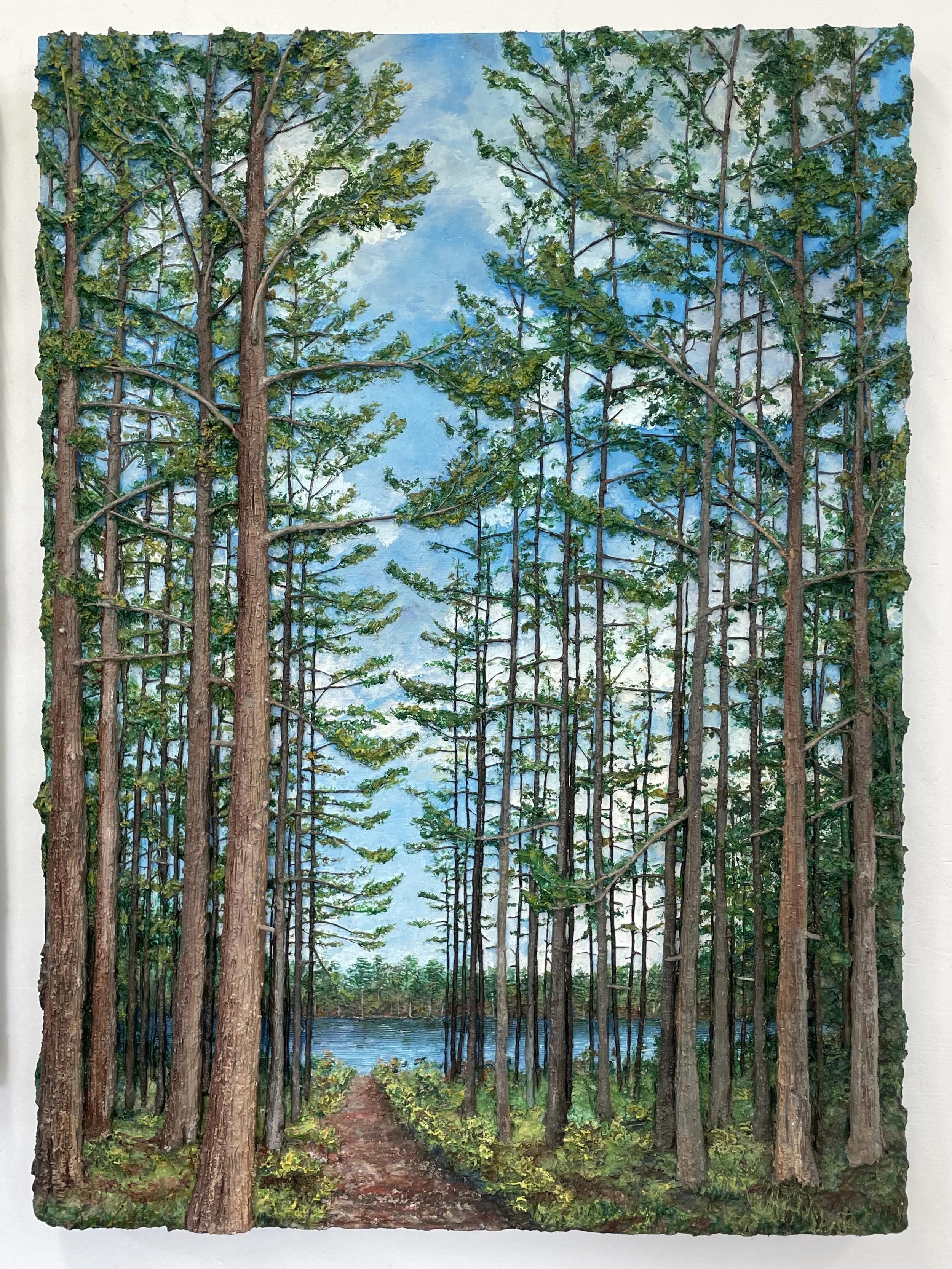 PATH TO THE LAKE
36”w, 48”h