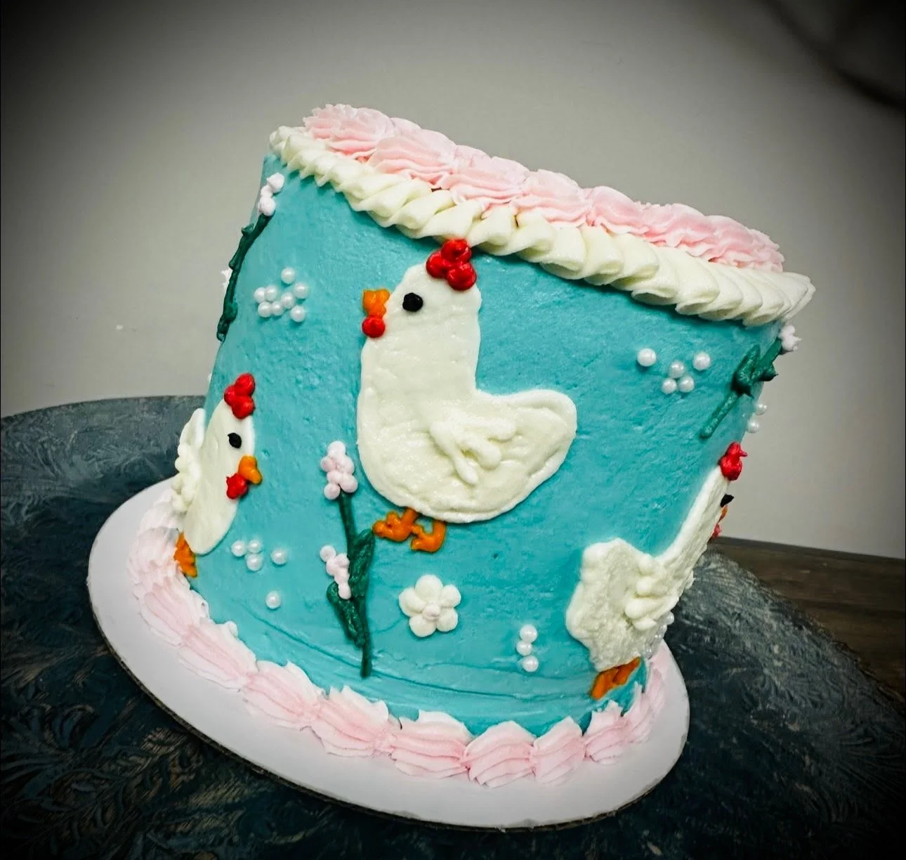 Chicken cake
