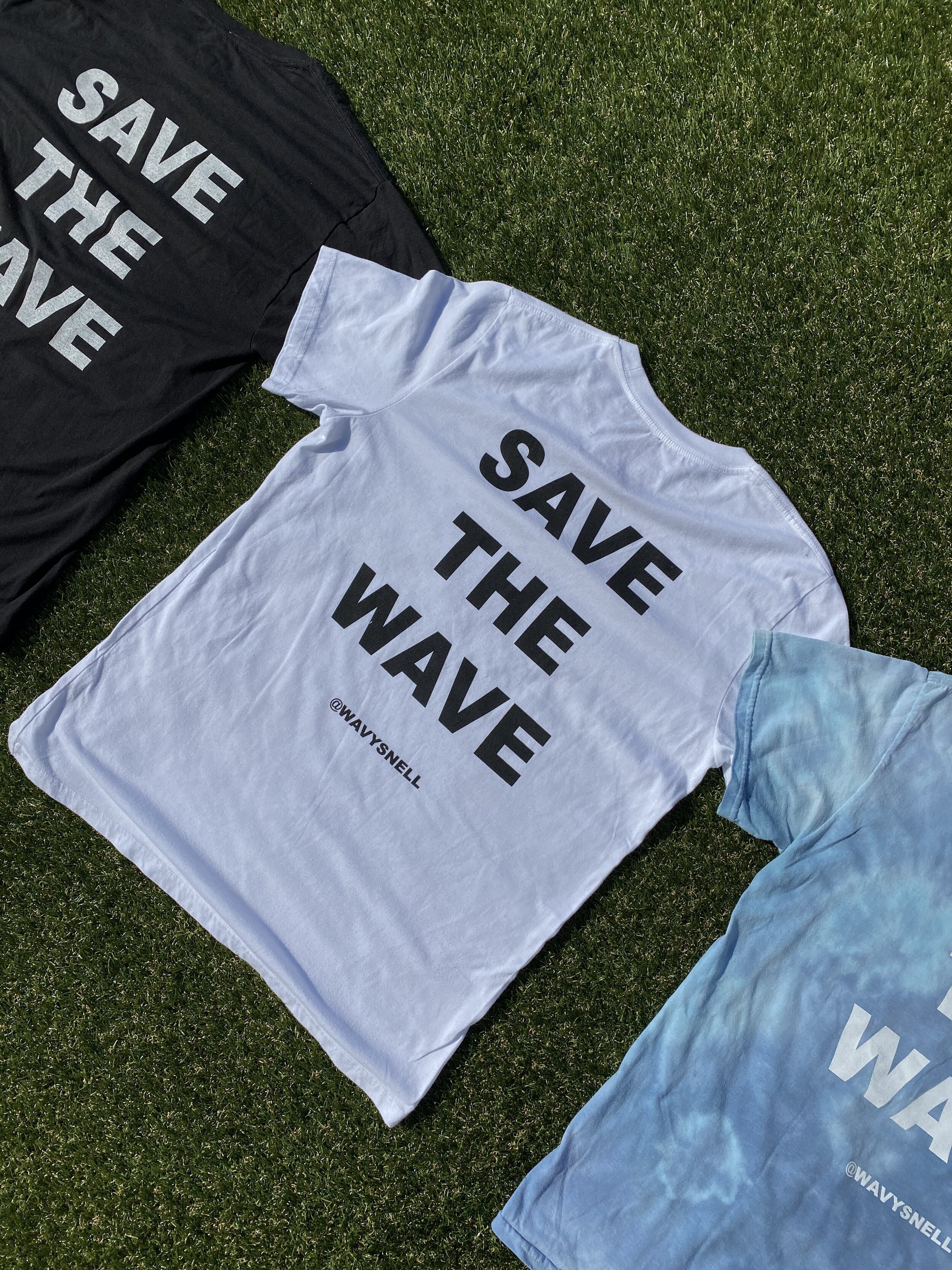 3 Random STW T-Shirts — THE WAVE / @WAVYSNELL