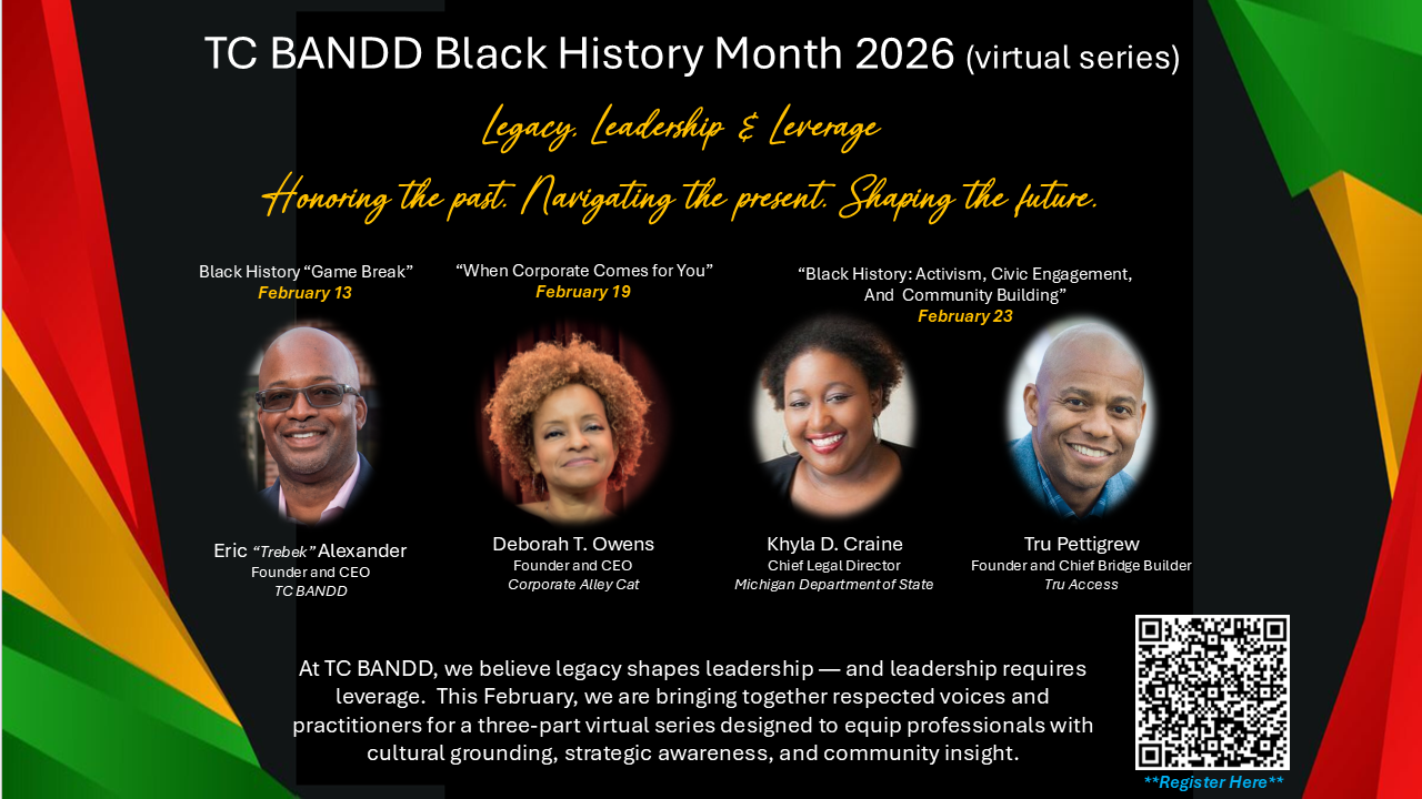 TC BANDD Black History Month Virtual Series 2026
