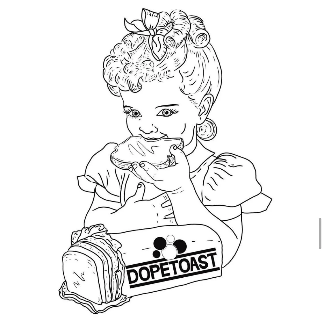 DopeToast Tshirt Design